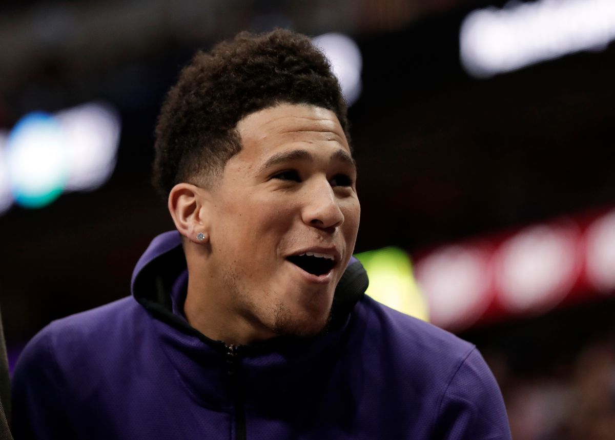 Devin Booker。（圖／美聯社／達志影像）