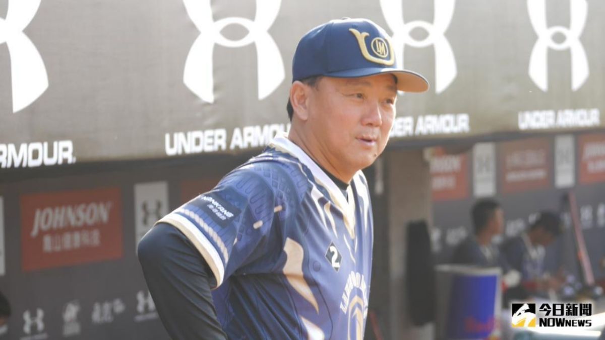 ▲Lamigo洪一中總教練。（圖／吳政紘攝）