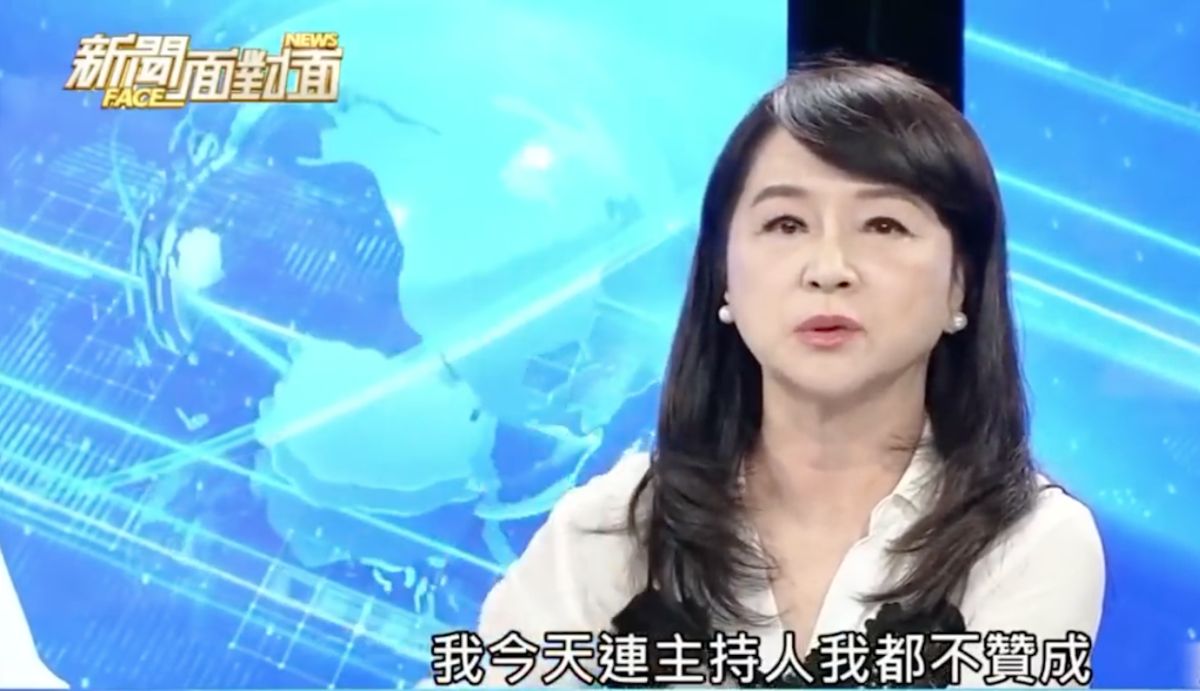 ▲資深媒體人周玉蔻日前上節目《新聞面對面》與主持人謝震武槓上。（圖/翻攝自youtube）