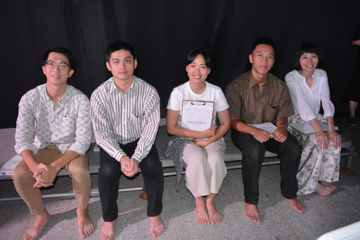 ▲血案兇手的冷酷告白演員群。（圖／記者郭政隆攝影2018.9.12）