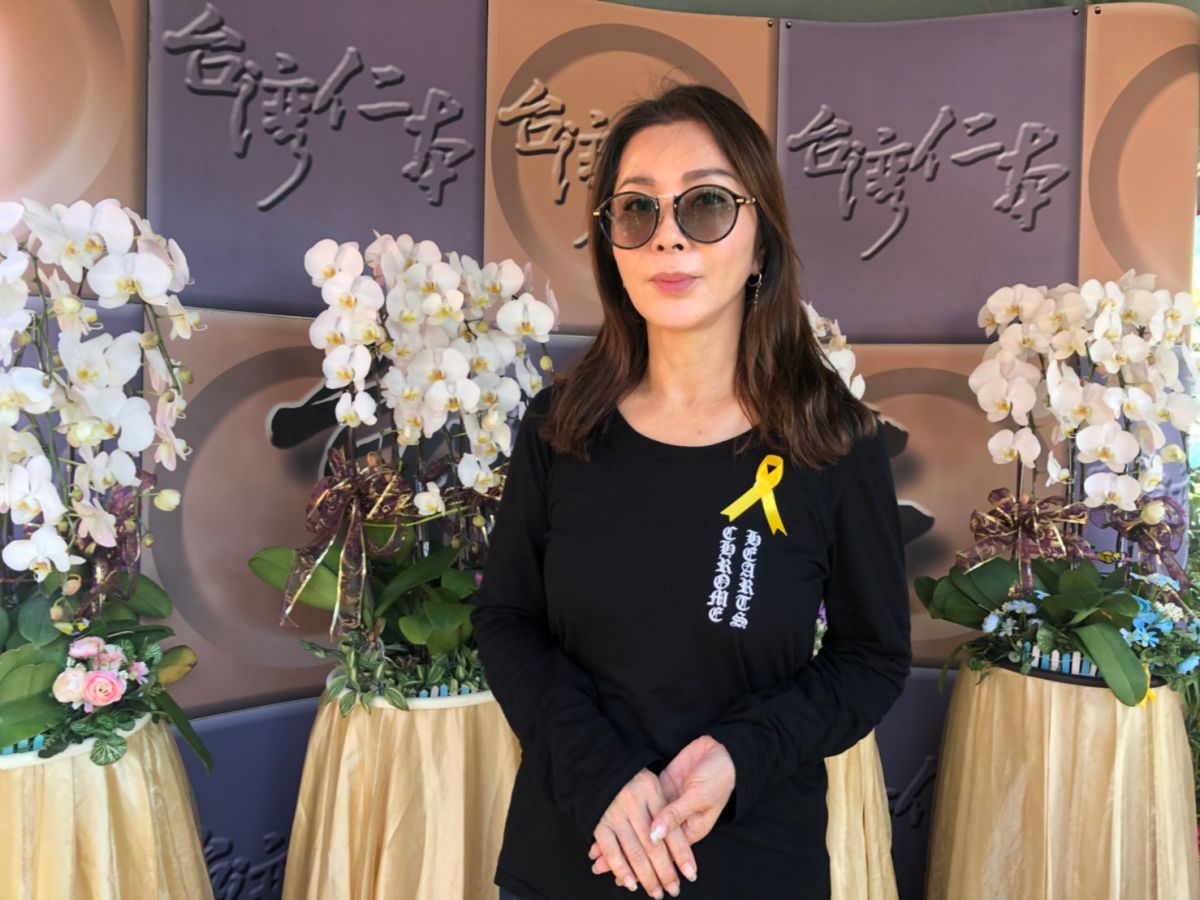 陳美鳳覺得呂燁濱如同弟弟一般。（圖／民視提供 , 2018.9.13）