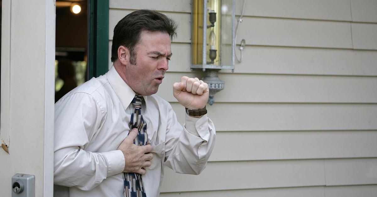 ▲氣喘最常見的臨床症狀是慢性咳嗽，咳嗽同時可能合併痰音。（圖／ingimage）