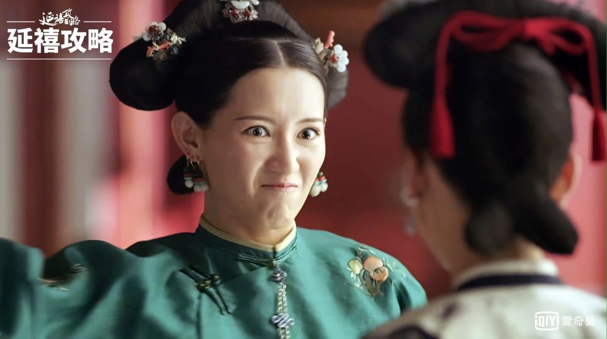 ▲《延禧攻略》中，爾晴和魏瓔珞互打巴掌堪稱最經典橋段，泰語配音卻出現殺豬般的淒厲慘叫。（圖／愛奇藝提供）