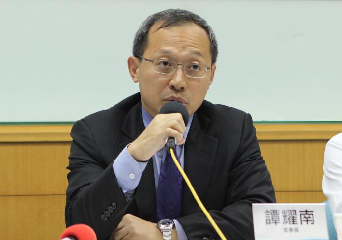 兩岸政策協會理事長譚耀南。（圖／記者葉滕騏攝2.18.9.17）