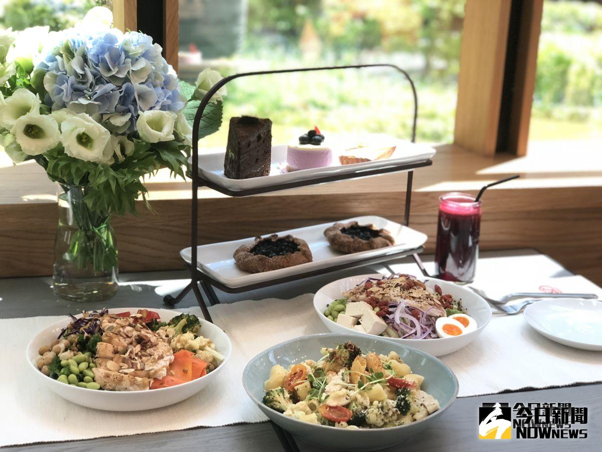 ▲雄獅旅遊旗下新餐飲品牌「 gonna 共樂遊」，主打超級食物與健康食材製作的地中海家常料理。（圖／記者陳致宇攝，2018.09.17）