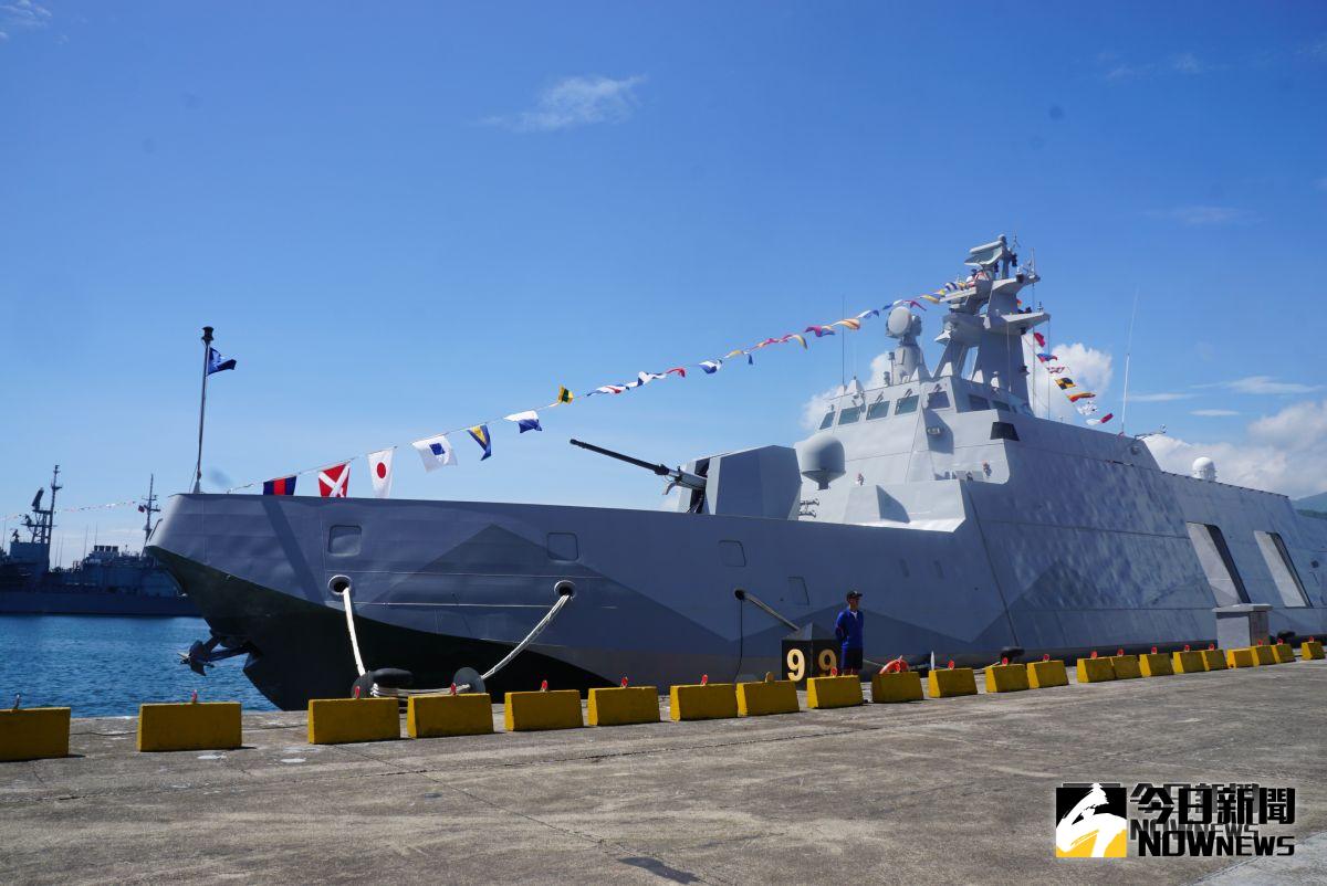 海巡署12艘600噸級沱江型巡防艦，由中信造船得標。(圖/記者呂烱昌攝)