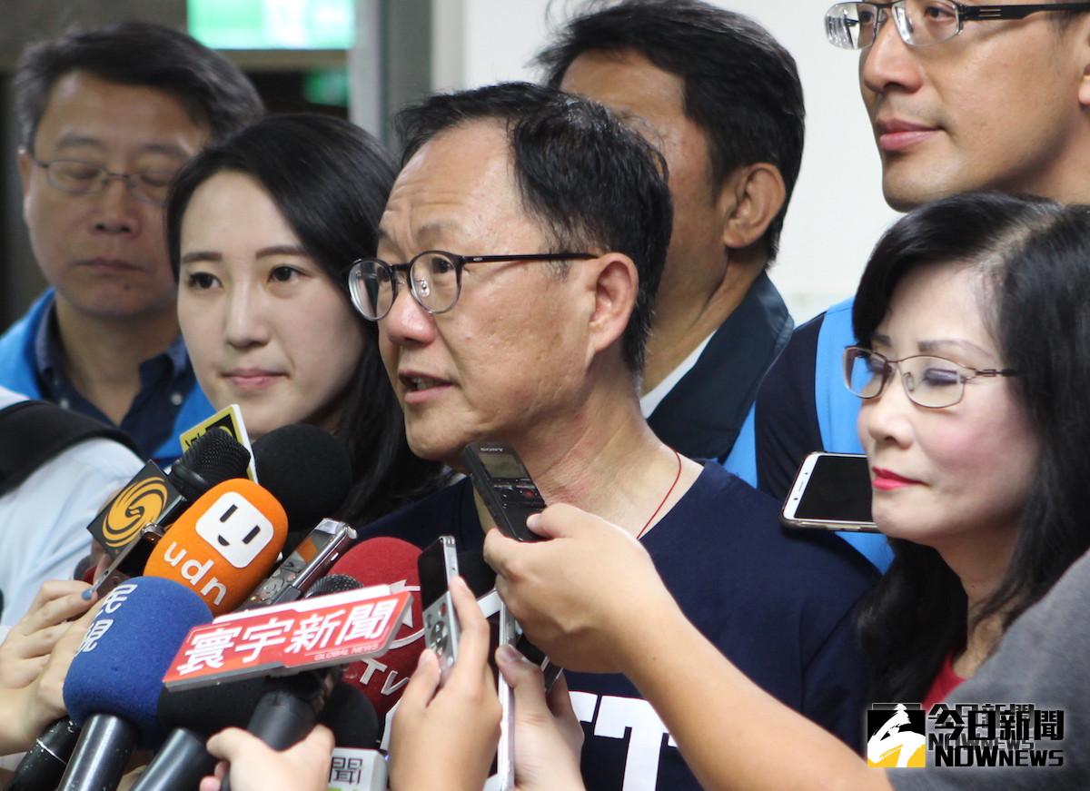 國民黨台北市長候選人丁守中19日向台北市長柯文哲下戰帖，要求進行電視辯論。（圖／NOWnews資料照）