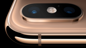 ▲iPhone XS雙鏡頭相機，新增的散景模式媲美Canon單眼。（圖／翻攝蘋果)