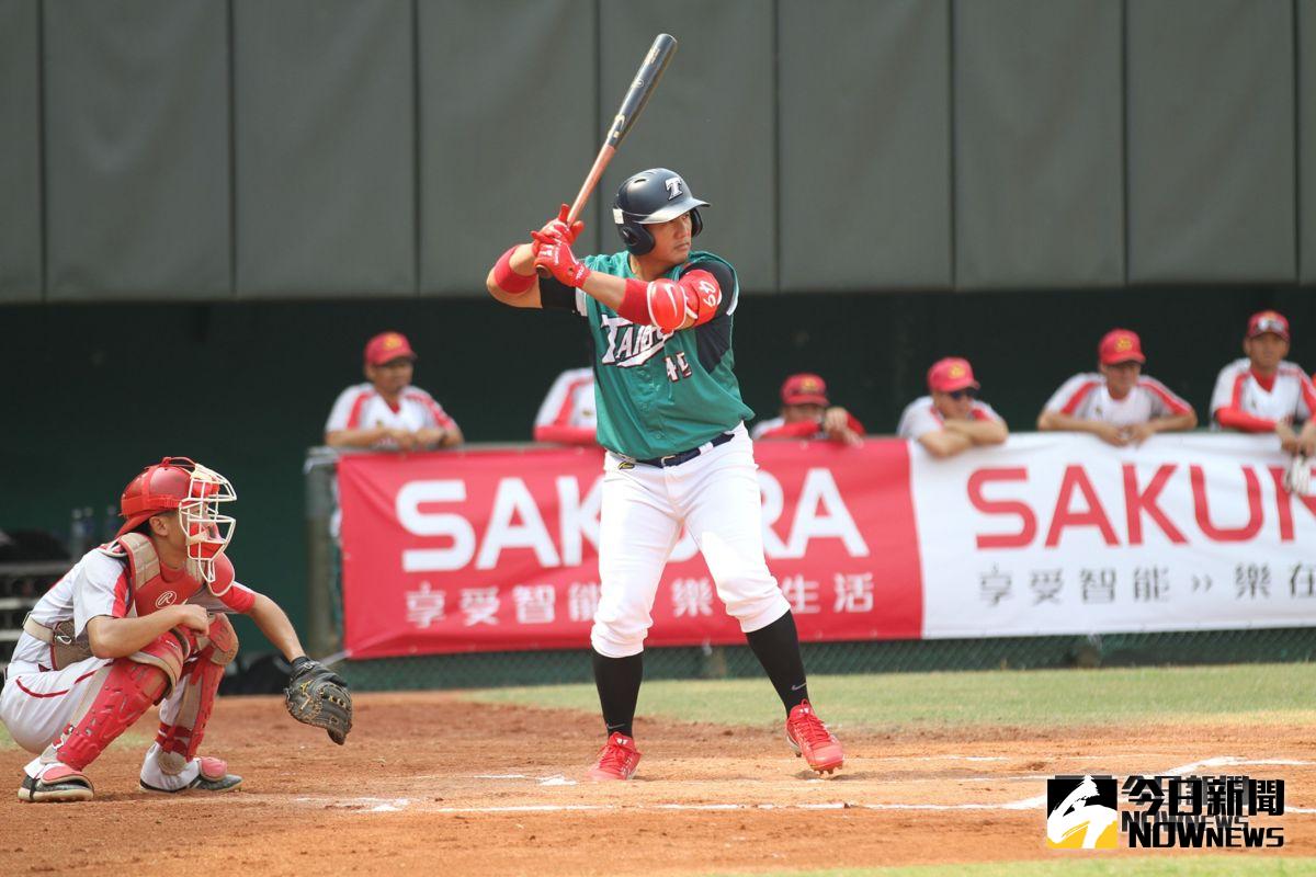 ▲張泰山奮勇跑壘帶動球隊氣勢（圖／棒協提供）