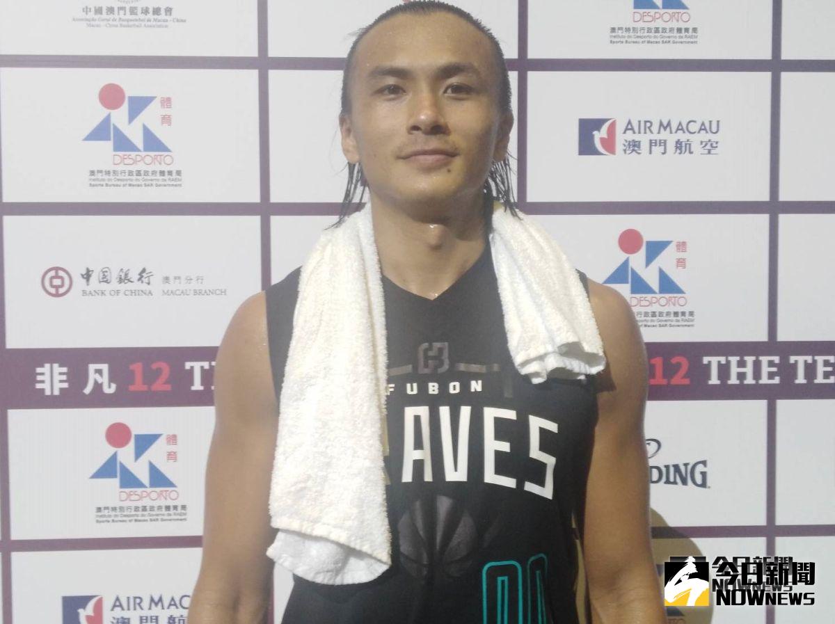 富邦後衛李秉鴻。（圖／黃建霖攝）