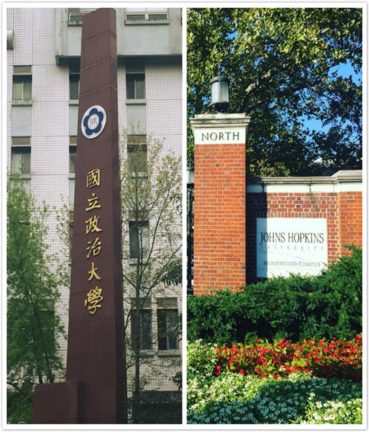 ▲網友拿民進黨立委管碧玲女婿、我駐泰辦事處諮議林子揚學歷與同樣曾任諮議的前教育部長鄭瑞城女兒鄭立芝相比。網民酸：「台灣價值打趴世界名校」。（圖／翻攝自臉書）