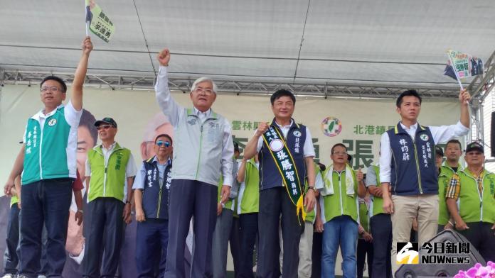 ▲雲林縣長李進勇、張勝智北港聯合競選總部22日正式成立。（圖／記者蘇榮泉攝，2018.09.22）