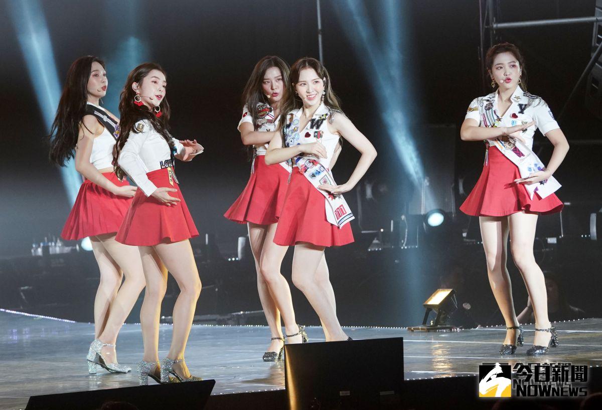 Red Velvet《RedMare》台北演唱會。（圖／記者林調遜攝，2018.9.22）