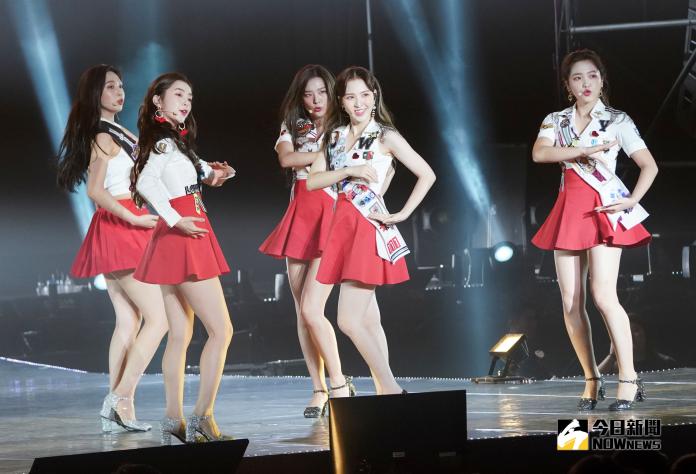 Red Velvet《RedMare》台北演唱會。（圖／記者林調遜攝，2018.9.22）