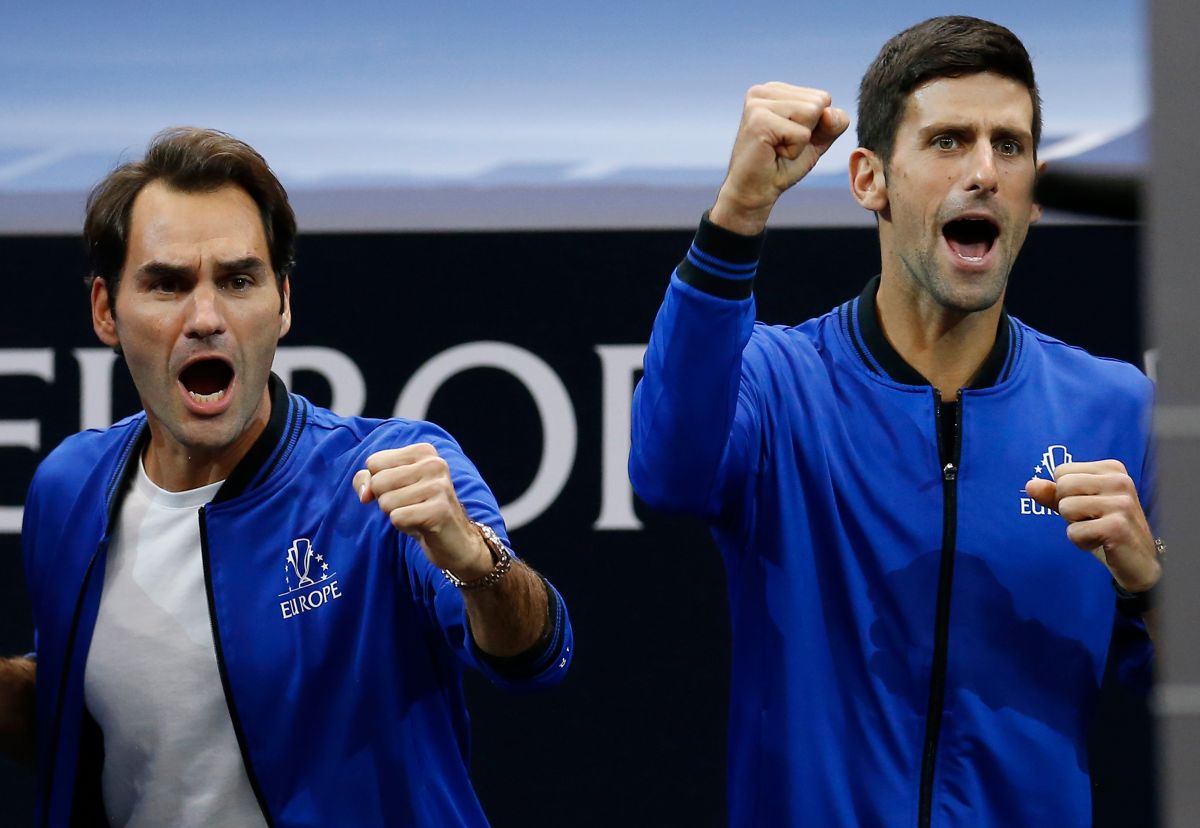 ▲Roger Federer(左)、Novak Djokovic。（圖／美聯社／達志影像）