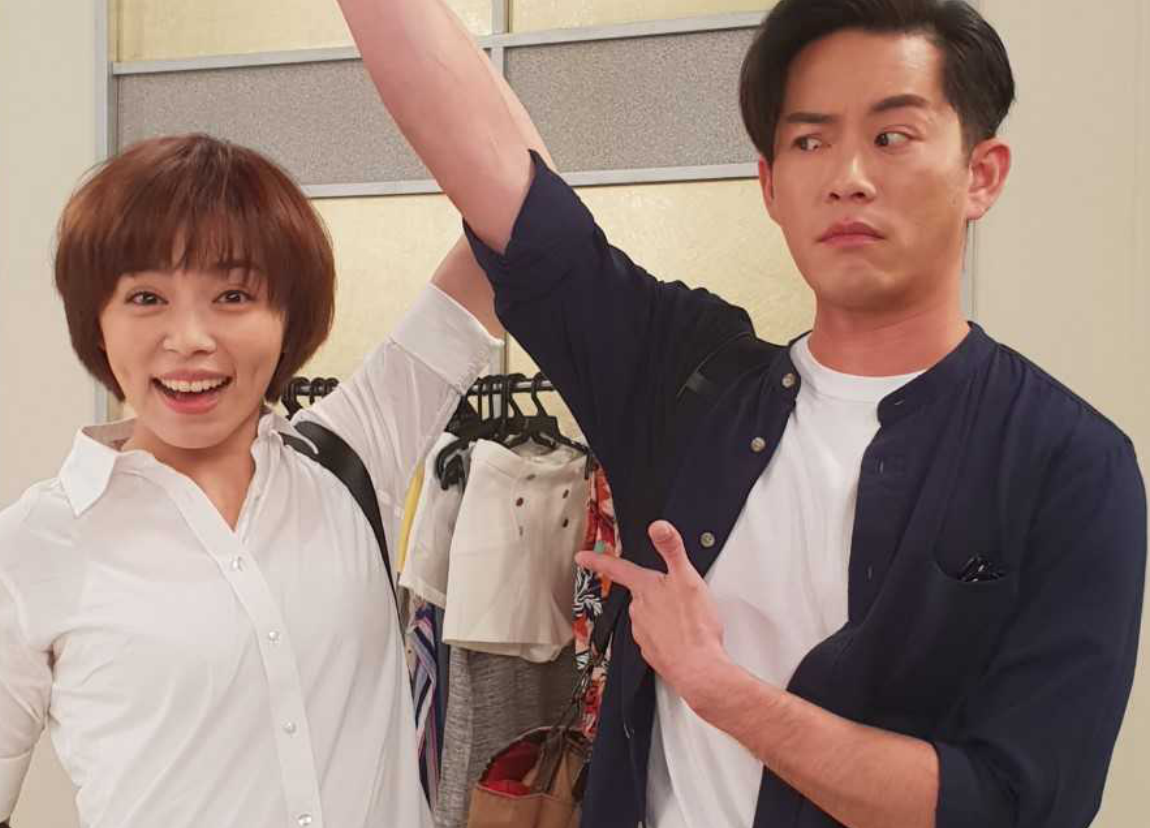 王瞳、韓宜邦在《大時代》有許多對手戲。（圖／民視提供，2018.09.24）