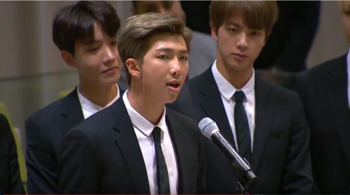NOW韓流／BTS站上聯合國會議　「愛，先從自己開始」
