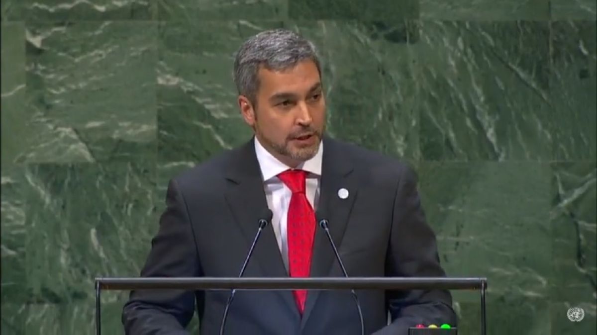 ▲巴拉圭總統阿布鐸表示，支持台灣被納入聯合國體系的合法請求，巴拉圭相信台灣能夠做出重大貢獻，此乃基於聯合國普遍性原則。（圖／翻攝自聯合國官網）