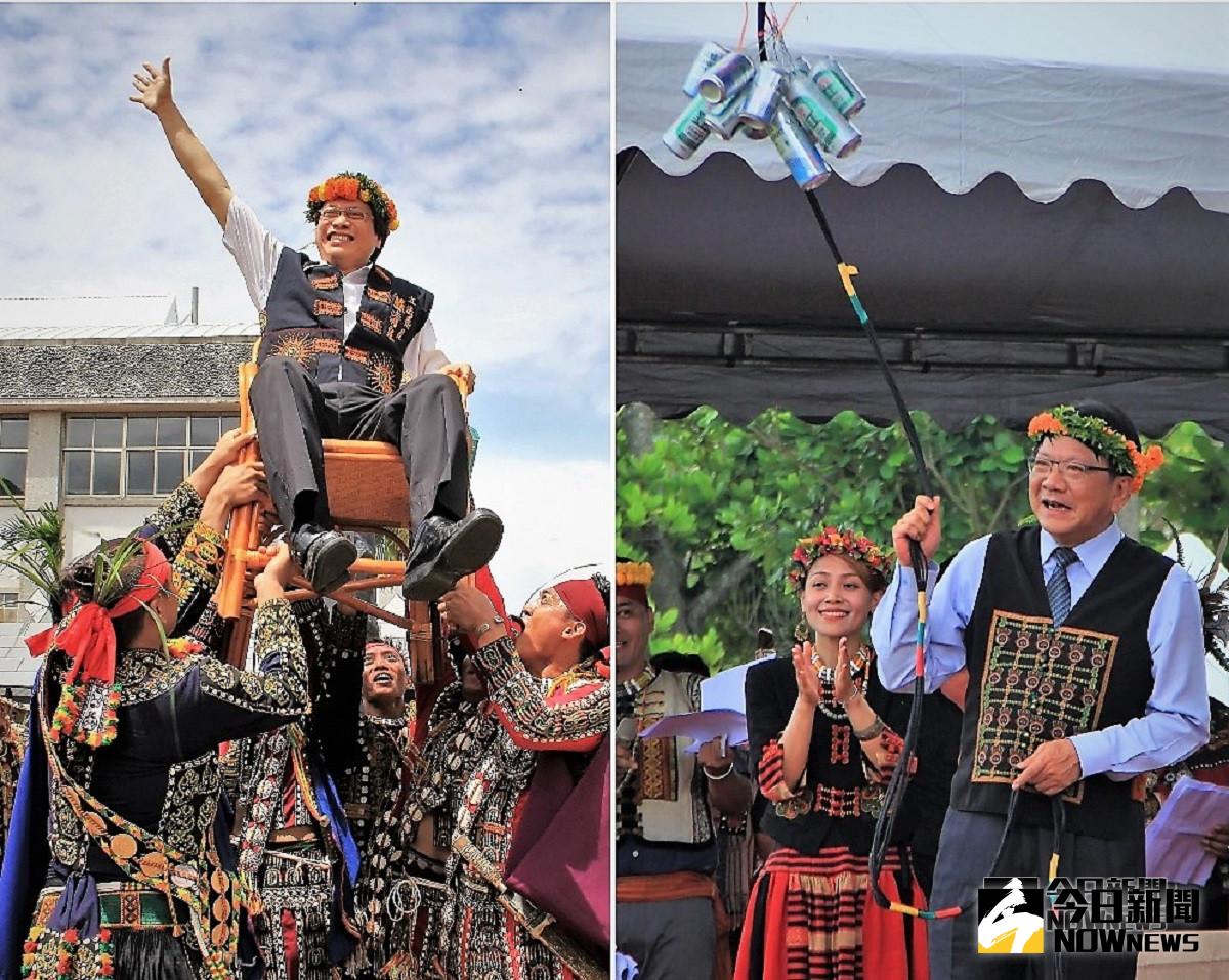 ▲屏東縣長潘孟安(右)陷爭議風爆，連任之路敲起警鐘，國民黨縣長參選人蘇清泉(左)試圖凝聚藍營團結翻轉局勢。(圖／資料照，記者陳宗傑攝)