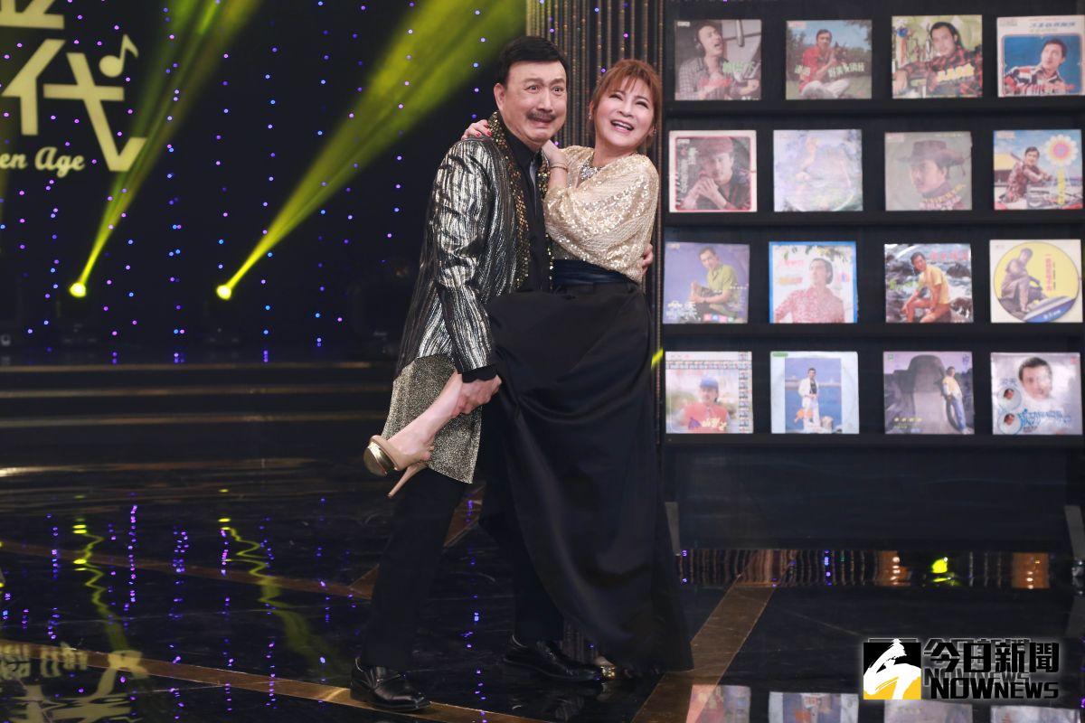 ▲ 余天、王彩樺將攜手主持華視新節目「黃金年代」。（圖／記者葉政勳攝 , 2018.09.27）