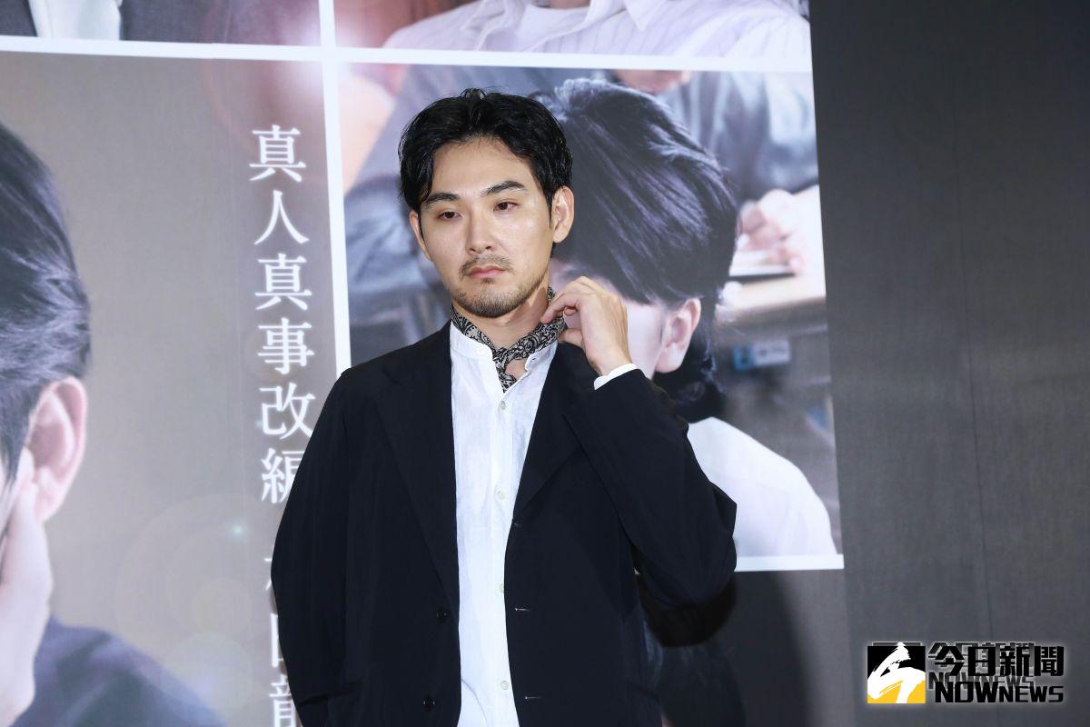 ▲松田龍平承認個性古怪，朋友都無法看透。（圖／記者葉政勳攝 , 2018.09.27）