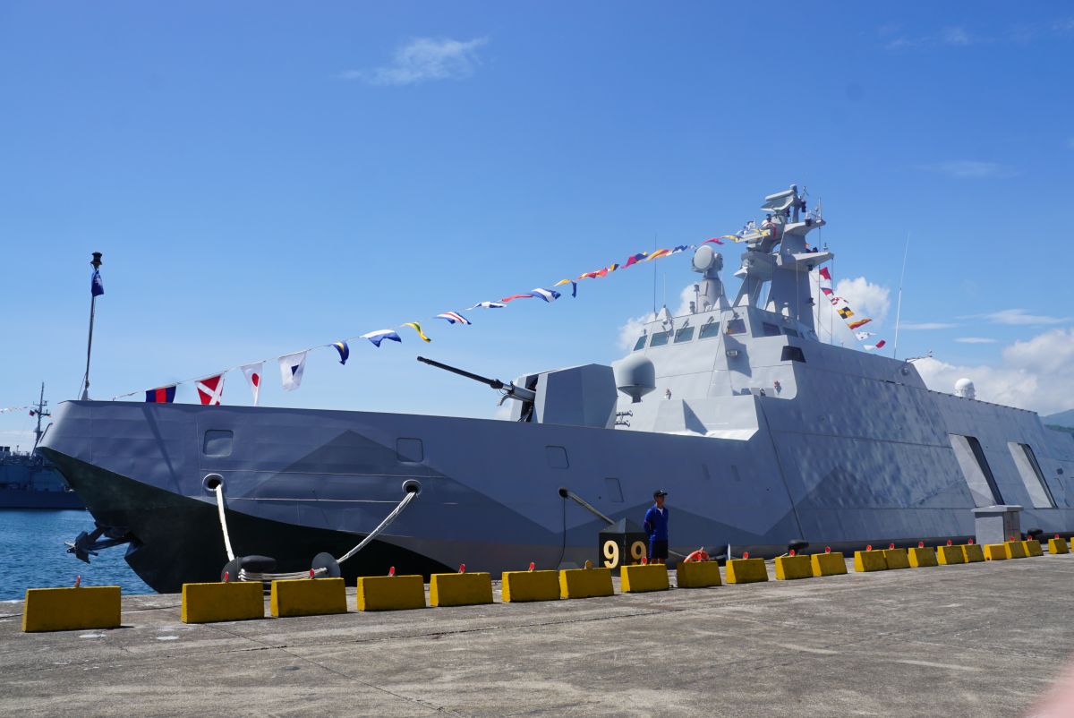 ▲高雄海事展，沱江艦將停放新濱碼頭開放民眾登艦參觀。（資料圖／記者呂炯昌攝）