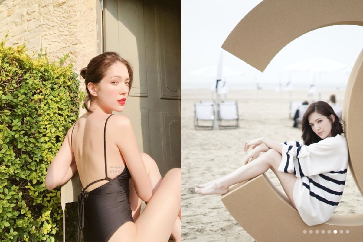  ▲許瑋甯擁有混血臉蛋和纖細身材。（圖／翻攝許瑋甯IG, 2018.09.27）