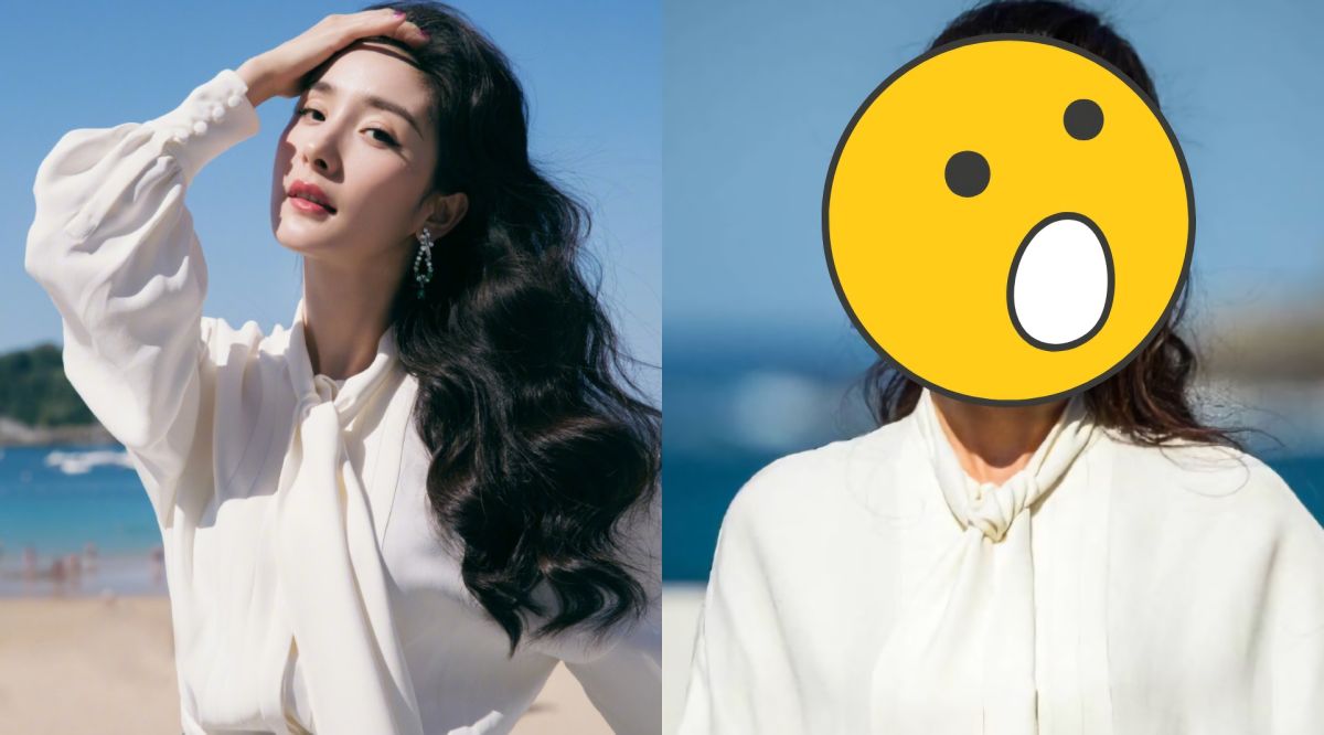 ▲大陸女星楊冪零修圖照瘋傳。（圖／翻攝微博 , 2018.09.28）