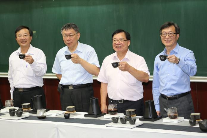 ▲台北市長柯文哲出席「2018台北國際咖啡節活動」。（圖／北市府提供）