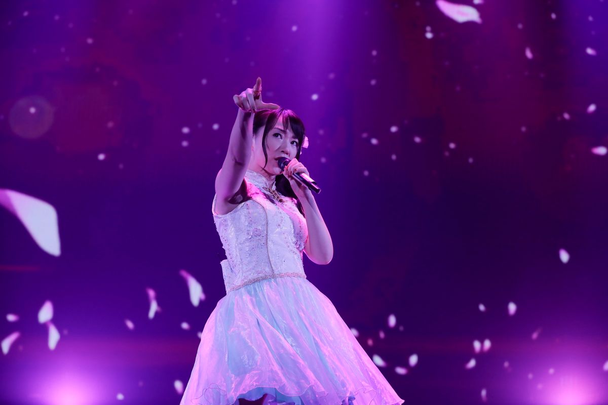 ▲粉絲為水樹奈奈準備應援驚喜，讓她好感動。（圖／華納, 2018.9.29）