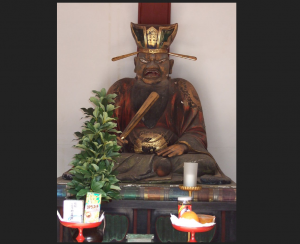 京都成相寺的閻魔王像。（圖／WIKI圖庫，Jnn攝）