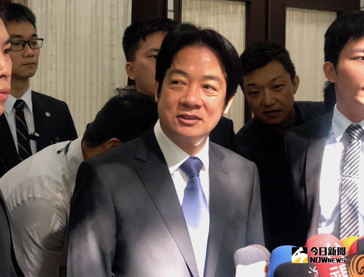 ▲行政院長賴清德5月時曾說「勞工平均薪資接近 5 萬元」，近日又再度引起社會討論。（圖／記者葉滕騏攝，2018.09.25）