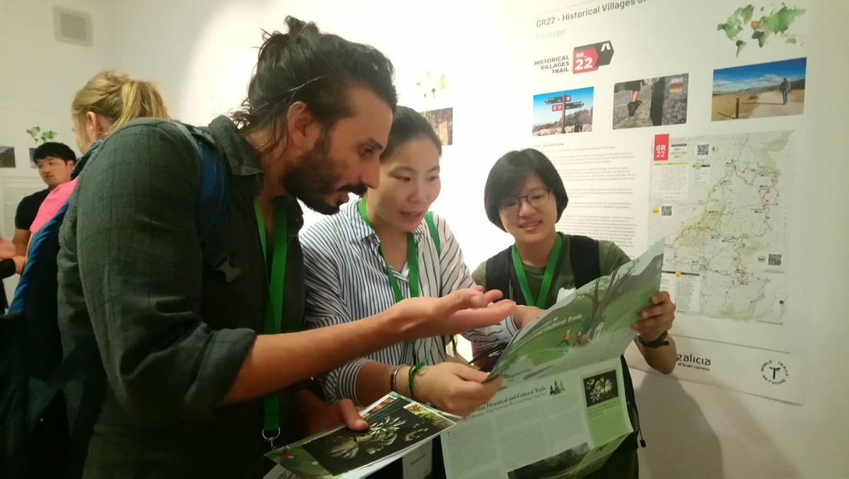 ▲新北市政府、台灣千里步道協會及蕭青陽工作室攜手合作前進世界步道大會，向國際介紹西太平洋珍藏的秘密－淡蘭古道。（圖／台灣千里步道協會提供）