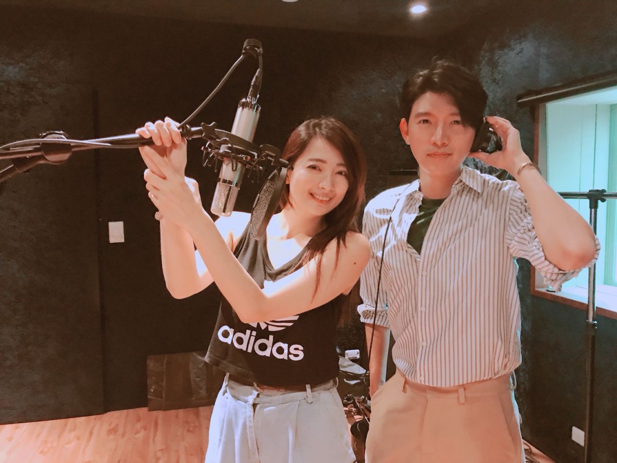 ▲阿喜與前「可米小子」團員曾少宗合作歌曲。（圖／天晴娛樂提供, 2018.10.03）