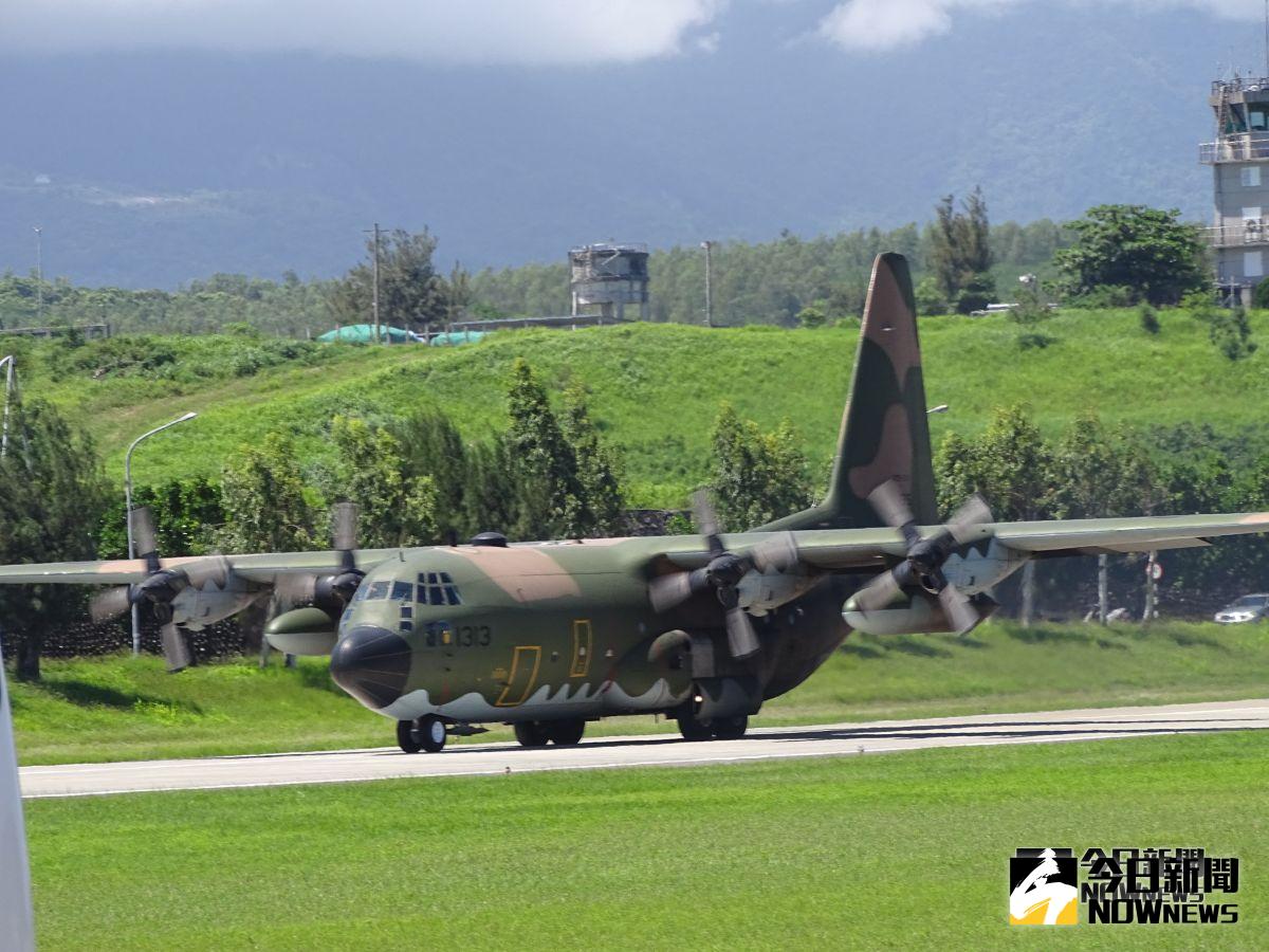 空軍C-130H運輸機（圖／記者呂炯昌攝）