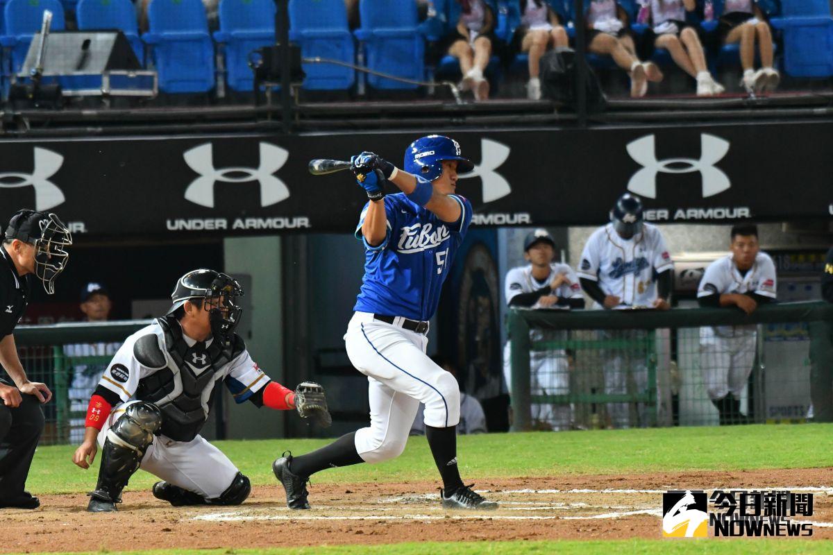 ▲富邦悍將于森旭。（圖／記者葉政勳攝 , 2018.10.02）