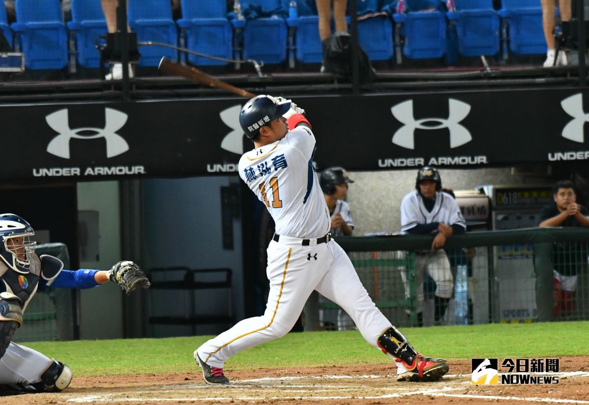 ▲Lamigo桃猿林泓育。（圖／記者葉政勳攝 , 2018.10.02）