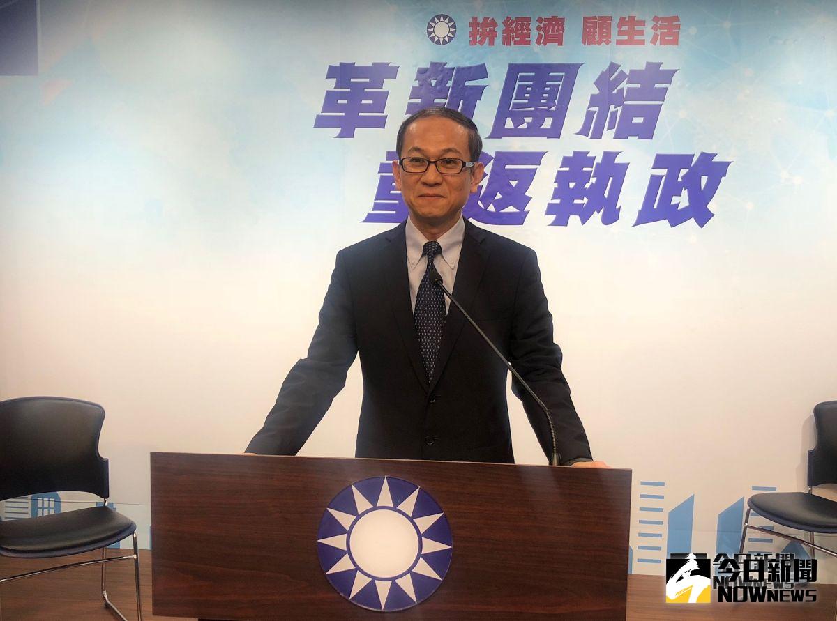 國民黨文傳會主委唐德明。（圖／記者葉滕騏攝,2018.10.04）