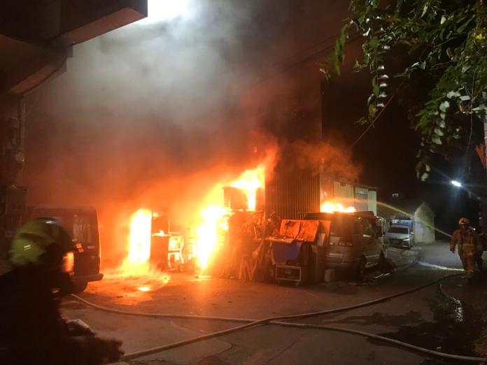 影／彰化市暗夜發生住宅火警　釀1死5輕傷
