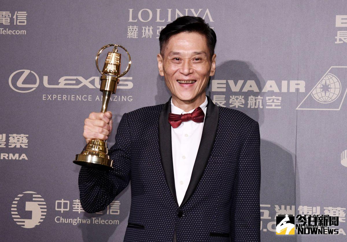 ▲喜翔勇奪「迷你劇集（電視電影）男配角獎」。（圖／NOWnews攝影中心，2018.10.06）
