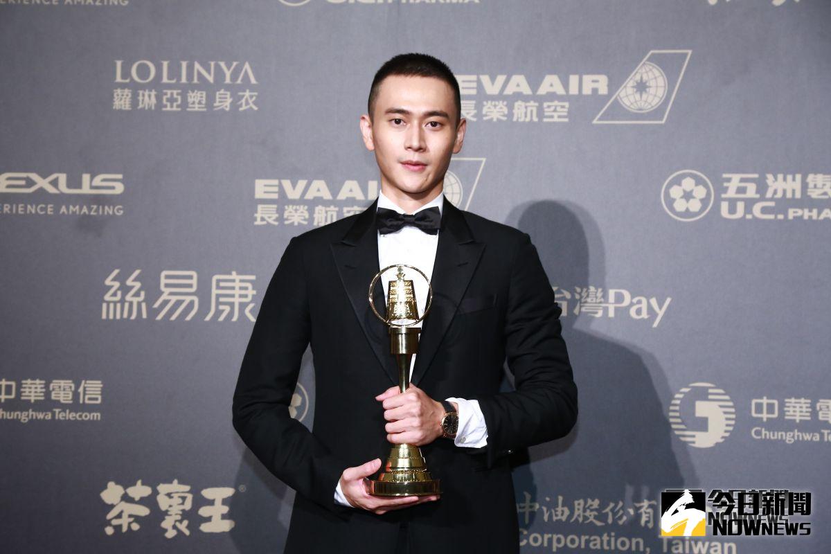 ▲劉冠廷勇奪「戲劇節目男配角獎。（圖／NOWnews攝影中心，2018.10.06）