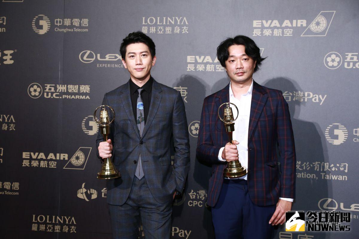 ▲莫子儀（左）奪戲劇節目編劇獎，卻擦身視帝寶座。（圖／NOWnews攝影中心，2018.10.6）