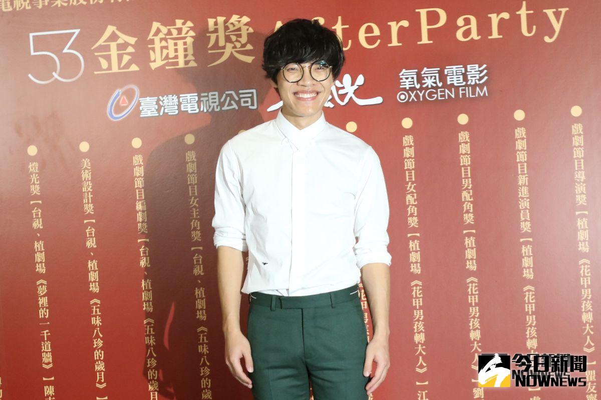 ▲盧廣仲同時獲得2座金鐘獎，演技過人。（圖／特約記者魏紀綱，2018.10.06）