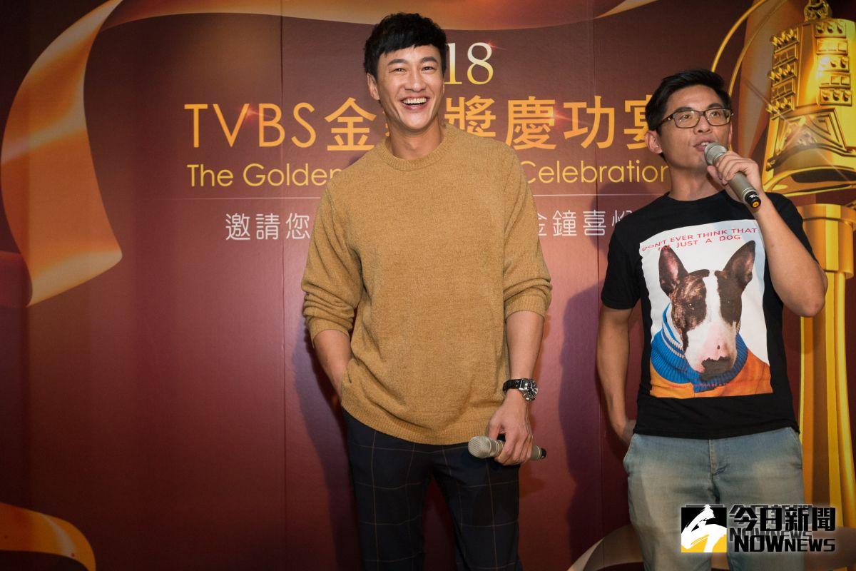 ▲何潤東（左）、姜瑞智奪下「戲劇節目導演獎」。（圖／NOWnews，2018.10.07）