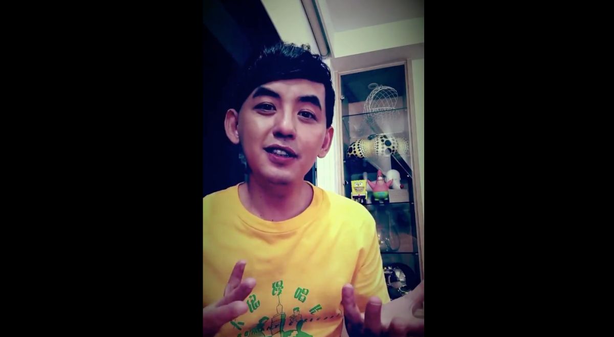 ▲黃子佼PO影片講述金鐘事故始末。（圖／黃子佼臉書, 2018.10.7）