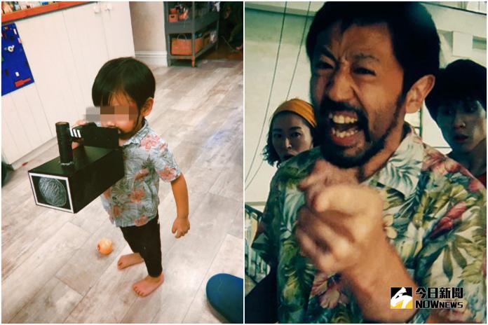台2歲娃扮《一屍到底》花襯衫導演　片中演員也融化
