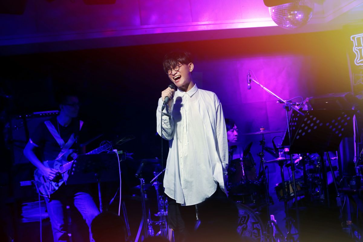 ▲卓義峯舉辦簽唱會，前女友居然帶著約會對象前來。（圖／熱帶娛樂提供, 2018.10.09）