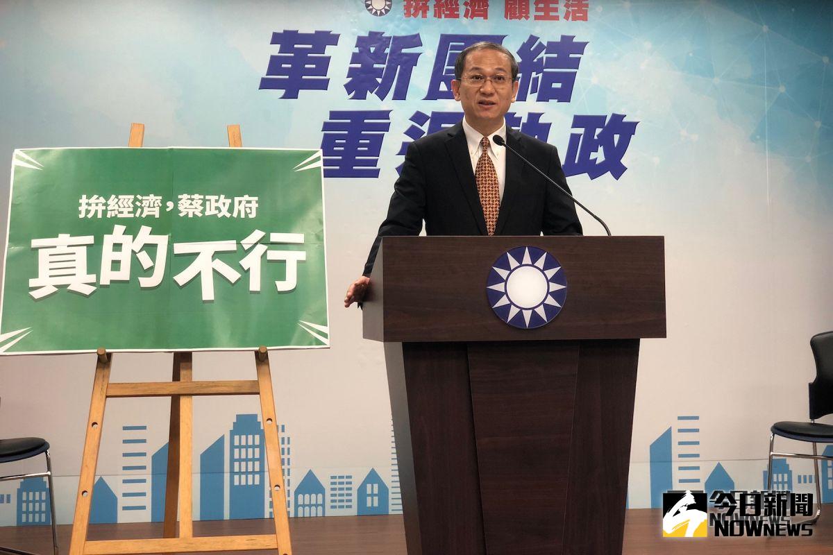 國民黨文傳會主委唐德明。（圖／記者葉滕騏攝,2018.10.11）