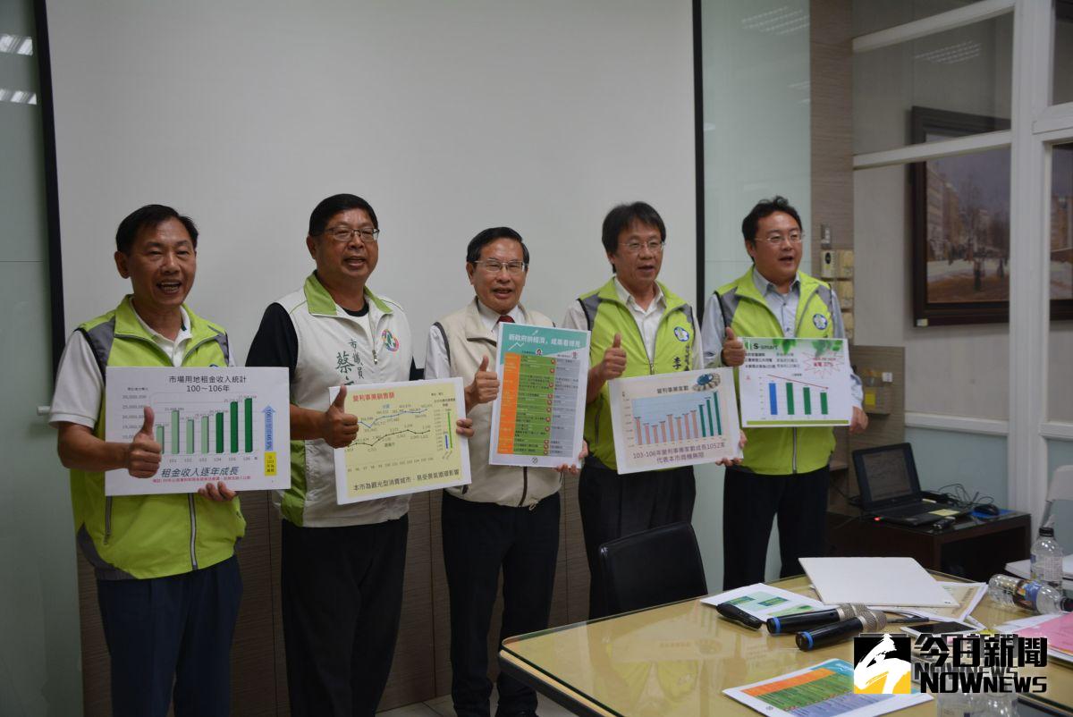 ▲嘉義市政府召開建設處施政成果暨創新記者會。（圖／記者郭政隆攝影2018.10.11）