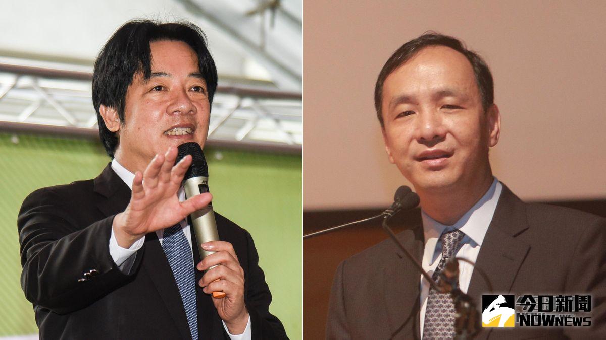 針對深澳電廠擴建案，行政院長賴清德和新北市長朱立倫連日來不斷隔空互嗆。（合成圖／NOWnews資料照）